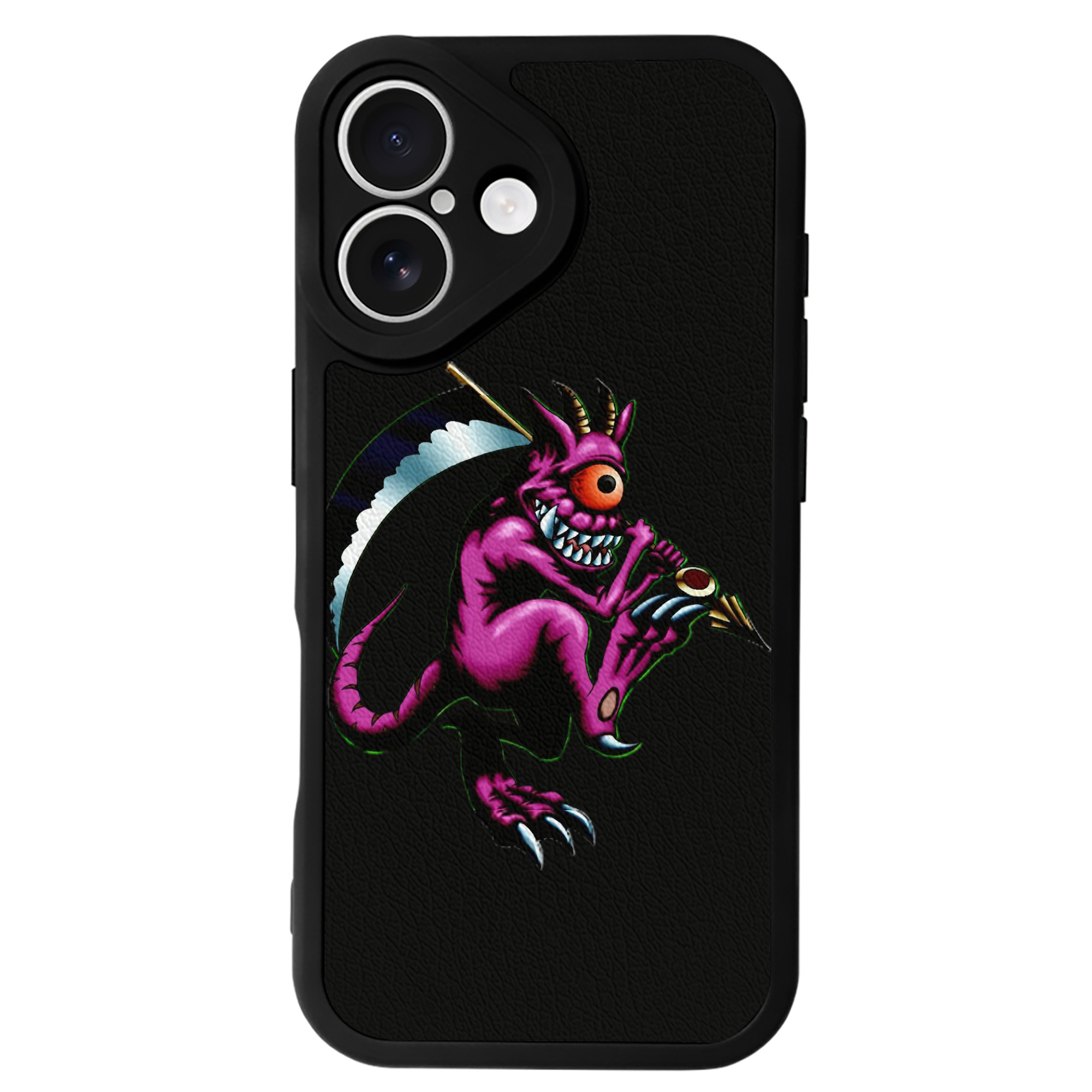 遊☆戯☆王 Yu-Gi-Oh! 【iPhone 16シリーズ対応】シリコンスマホケース（レザー調） 材質：シリコン